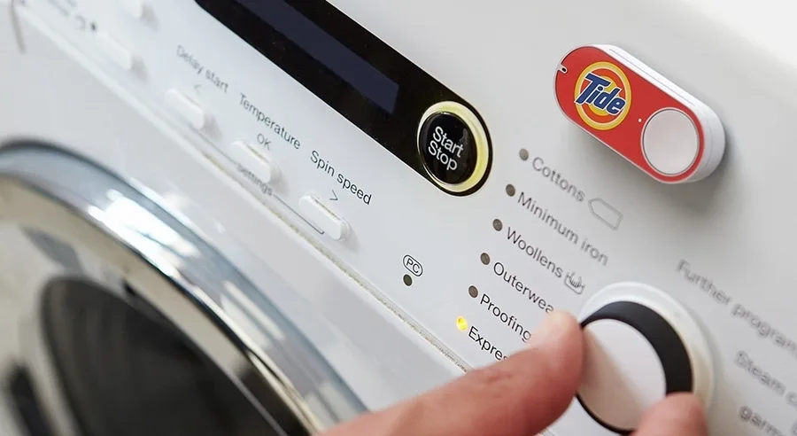Amazon Dash Button: Ήρθε το «μαγικό κουμπί» για την παραγγελία επώνυμων ειδών νοικοκυριού
