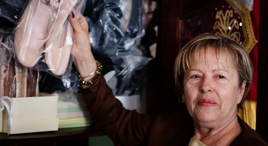 Χειροποίητα παπούτσια χορού διά χειρός Joanna