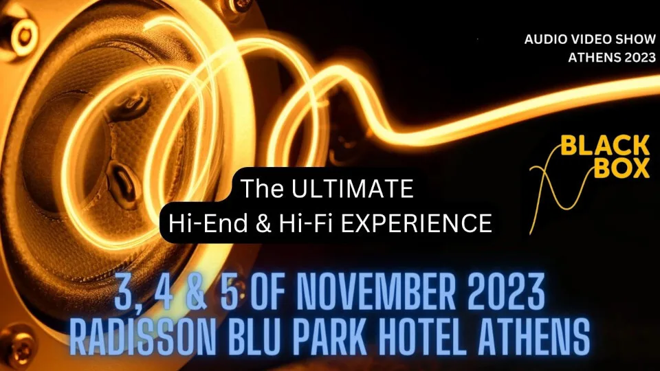 23 Μεγάλοι εκθέτες έχουν επιβεβαιώσει την παρουσία τους στο BLACKBOX Audio Video Show 2023