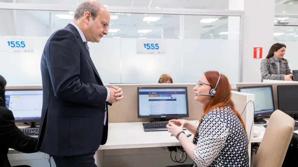 Χατζηδάκης: Το 99% των κλήσεων στο 1555 έχει διεκπεραιωθεί