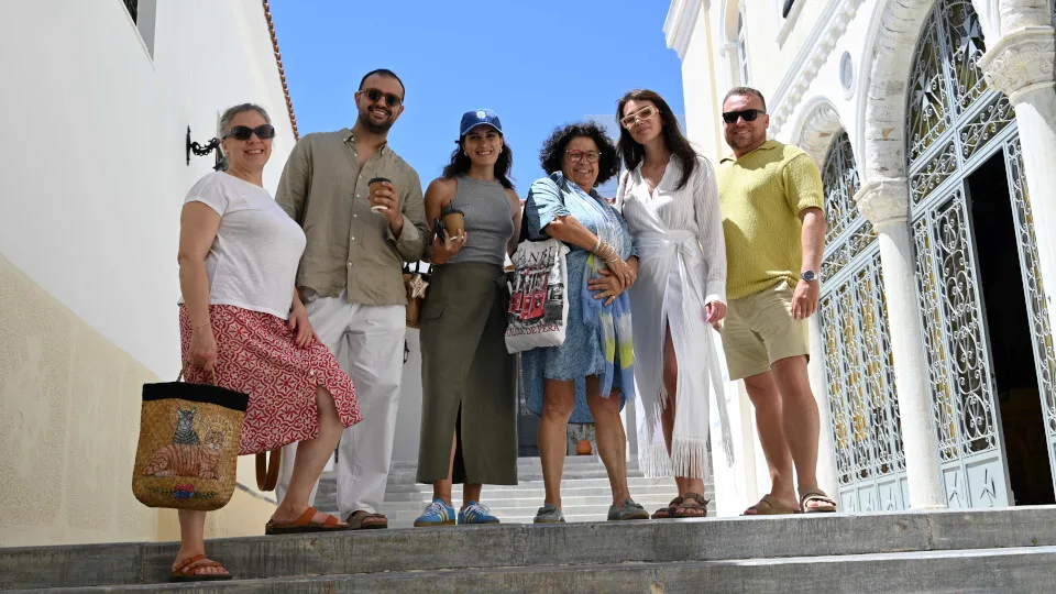 Ταξίδι εξοικείωσης ΕΟΤ-Δήμου Σύρου: Η πρωτεύουσα των Κυκλάδων γοητεύει Τούρκους influencers