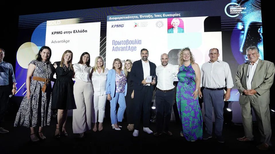 Χρυσή και χάλκινη διάκριση για την KPMG στην Ελλάδα στα Hellenic Responsible Business Awards 2024