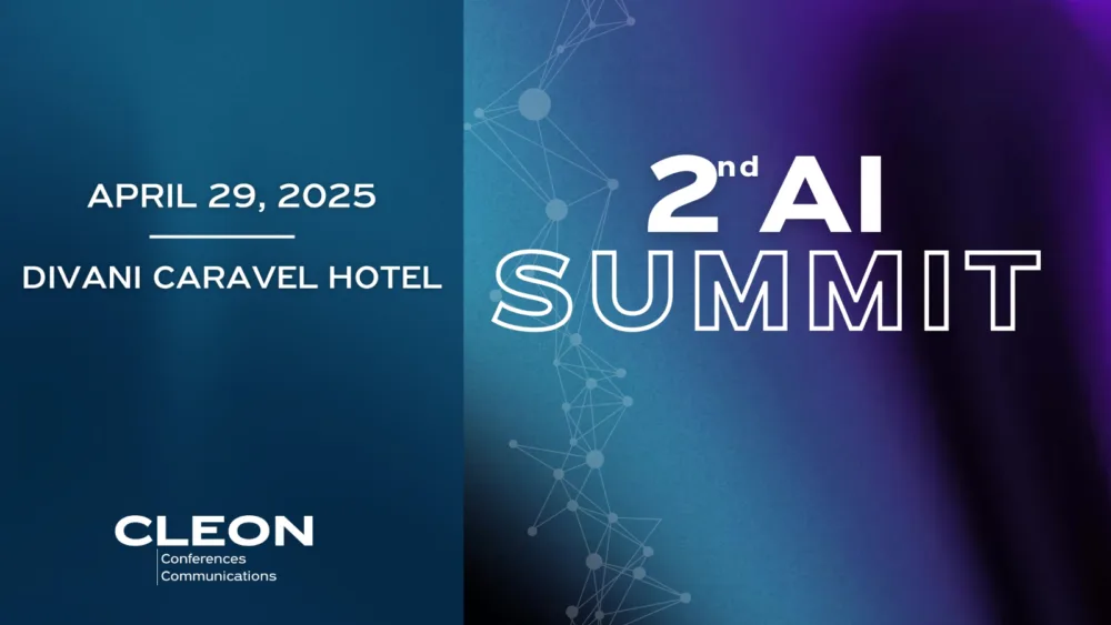 Η CLEON Conference & Cοmmunications διοργανώνει το 2nd AI Summit στις 29 Απριλίου 2025
