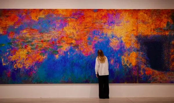 Τα «Νούφαρα» του Μονέ με 650.000 κομμάτια Lego ως εικαστικό γεγονός