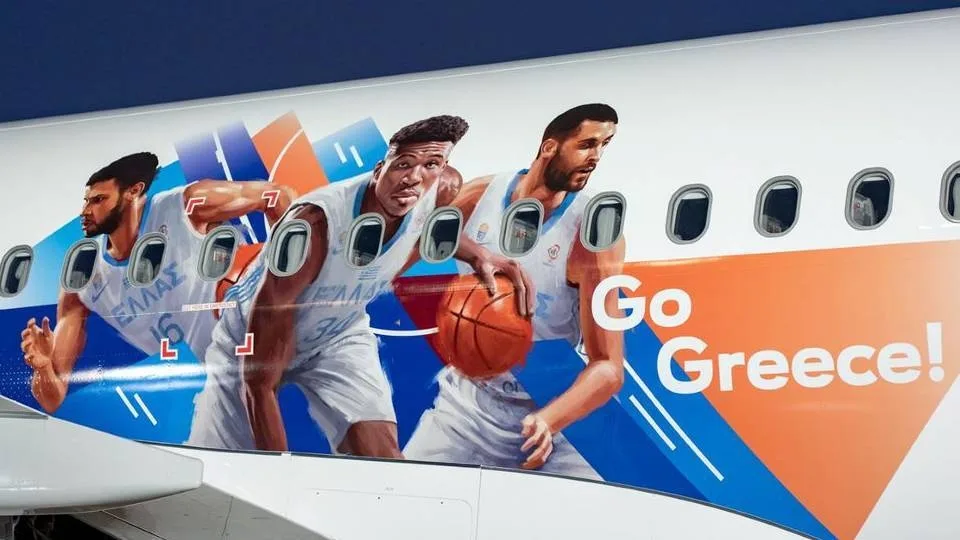 Με τα φτερά της Aegean και το «δικό της» αεροπλάνο πετά στο Μιλάνο η Εθνική Ομάδα Μπάσκετ