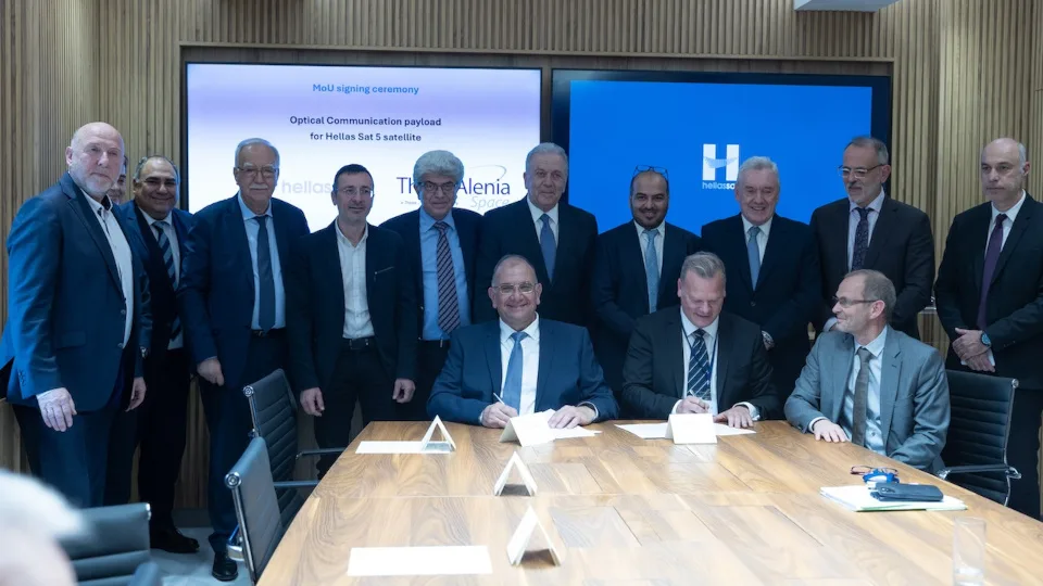 Συνεργασία Hellas Sat και Thales Alenia Space
