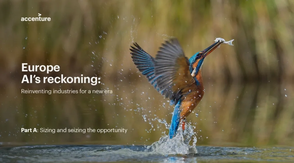 Accenture - Παραγωγικότητα: Η Τεχνητή Νοημοσύνη ως βασικό εργαλείο για να μειωθεί το χάσμα στην Ε.Ε