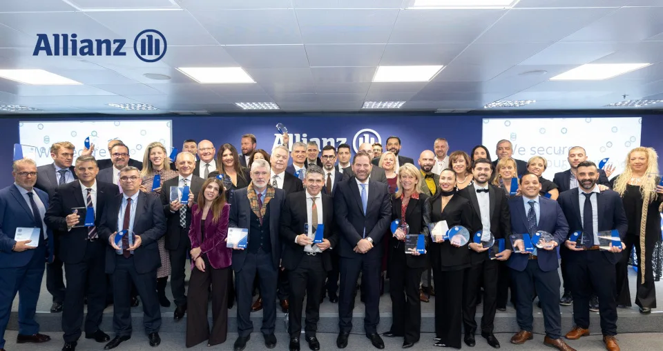 Η Allianz απένειμε βραβεία στους κορυφαίους παραγωγικά συνεργάτες του δικτύου Agency