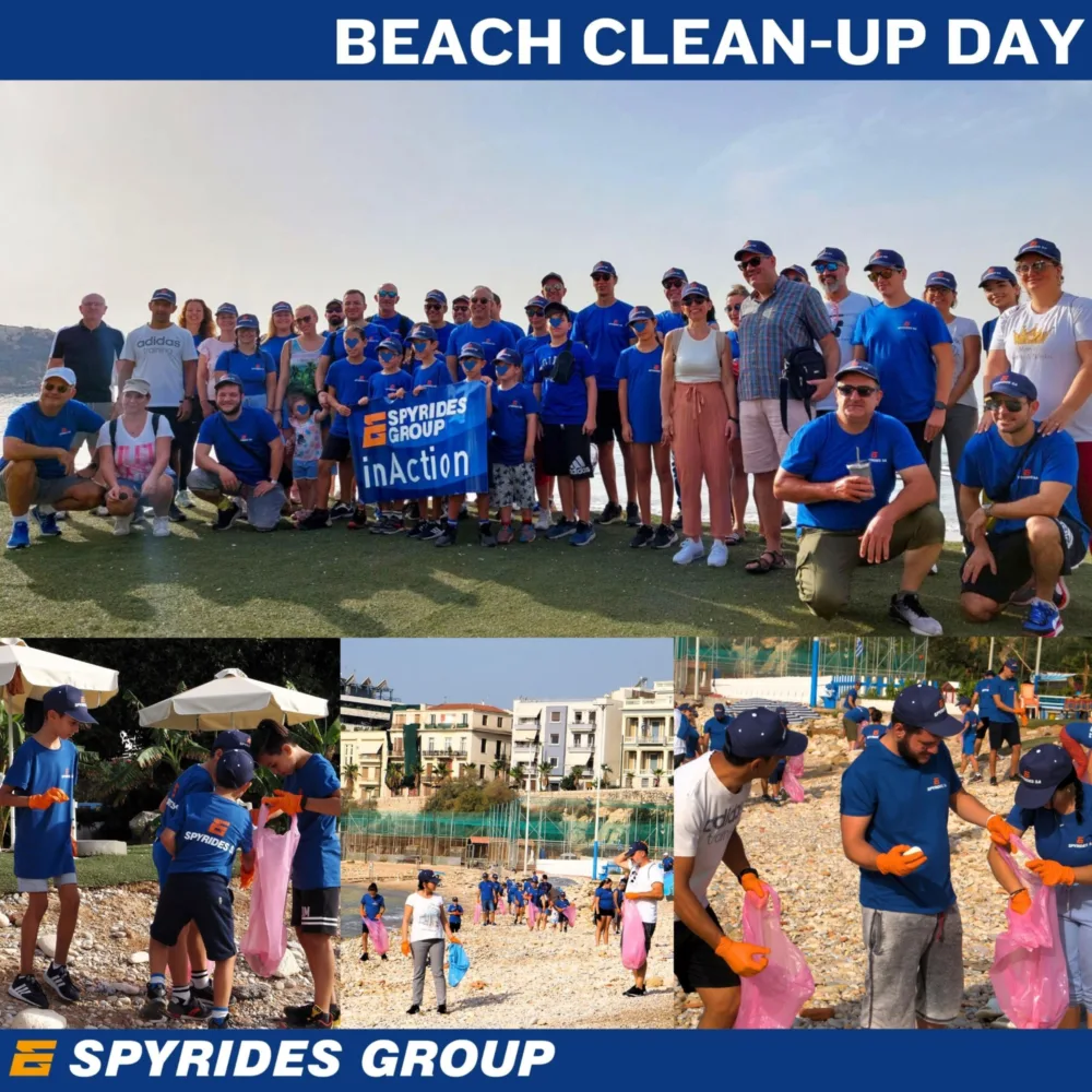 SPYRIDES GROUP: Με επιτυχία ολοκληρώθηκε ο εθελοντικός καθαρισμός παραλίας