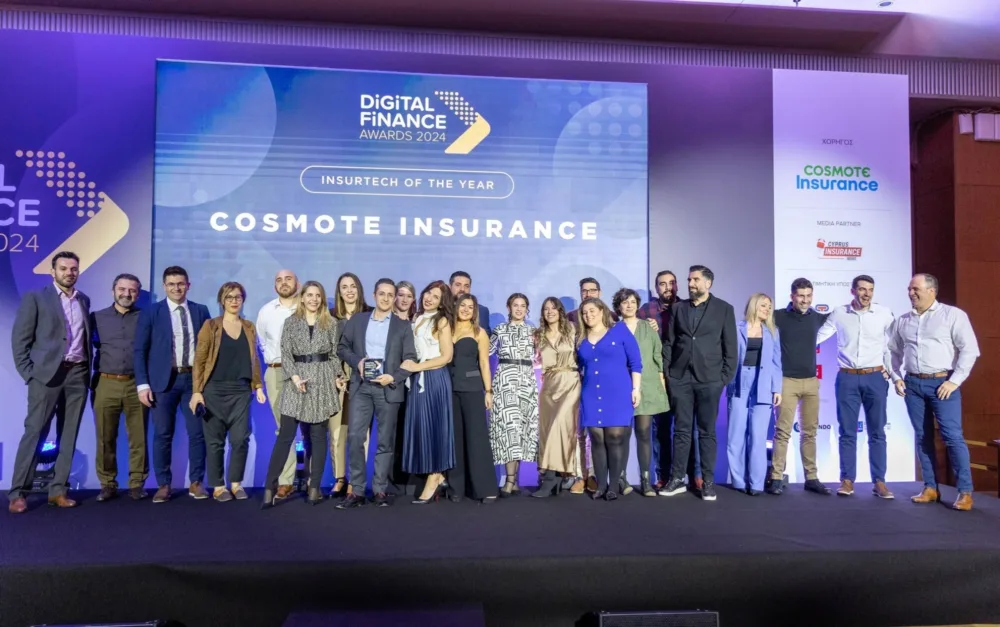 Insurtech of the Year το COSMOTE Insurance