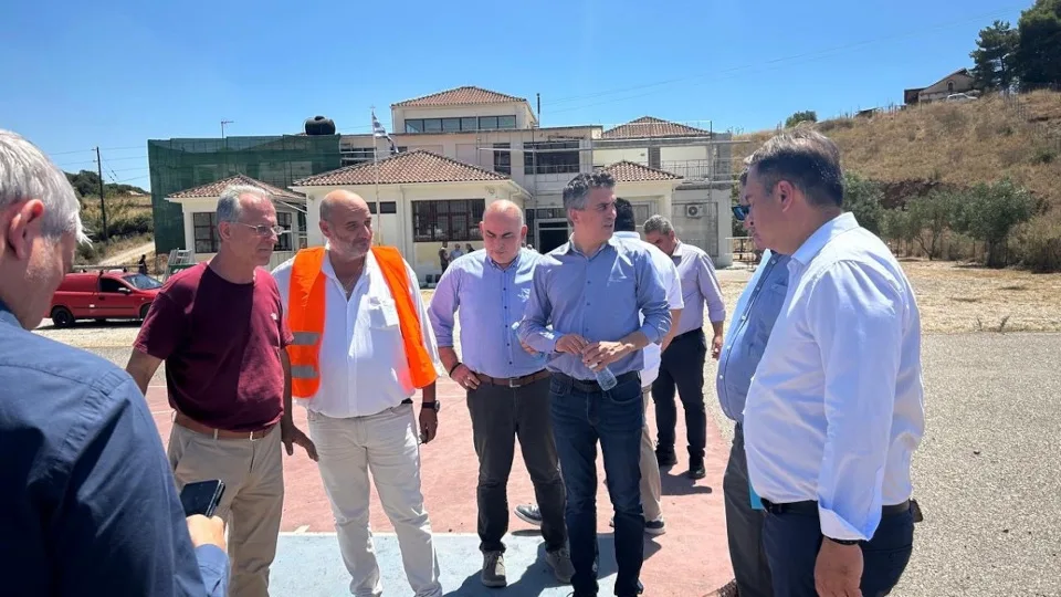 Ο Χ. Δήμας στην Αιτωλοακαρνανία - Ανακαινίζονται 9 σχολεία της Π.Ε. στο πρόγραμμα «Μαριέττα Γιαννάκου»