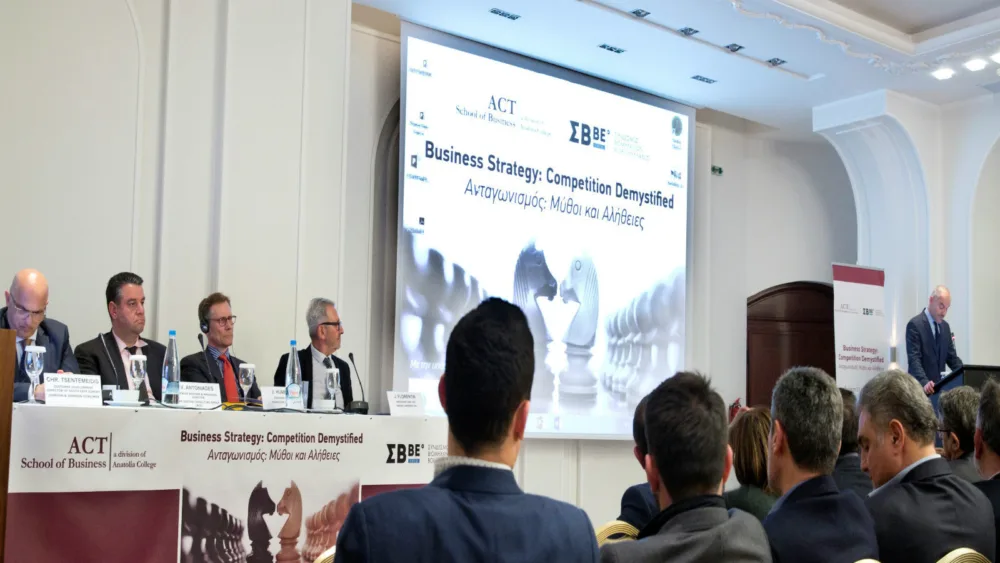 Με μεγάλη επιτυχία πραγματοποιήθηκε η εκδήλωση του ACT- American College of Thessaloniki και του ΣΒΒΕ