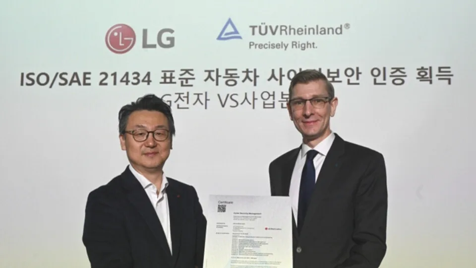 Η LG πρωτοπορεί στην ασφάλεια λογισμικού αυτοκινήτου