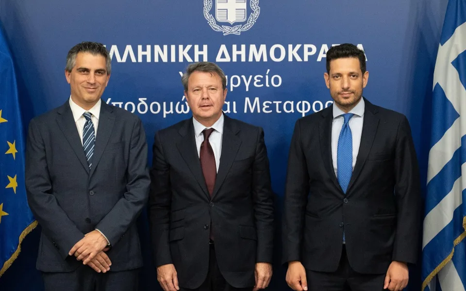 Η πολιτική ηγεσία του Υπ. Υποδομών και Μεταφορών σε συνάντηση με τον Ισπανό υφυπ. Μεταφορών και Βιώσιμης Κινητικότητας