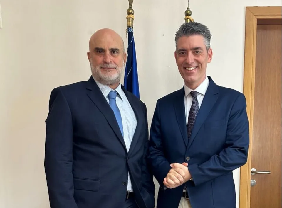 Συνάντηση γενικού γραμματέα Έρευνας με νέο πρόεδρο ΕΣΕΤΕΚ, Δρ. Γεώργιο Νούνεση