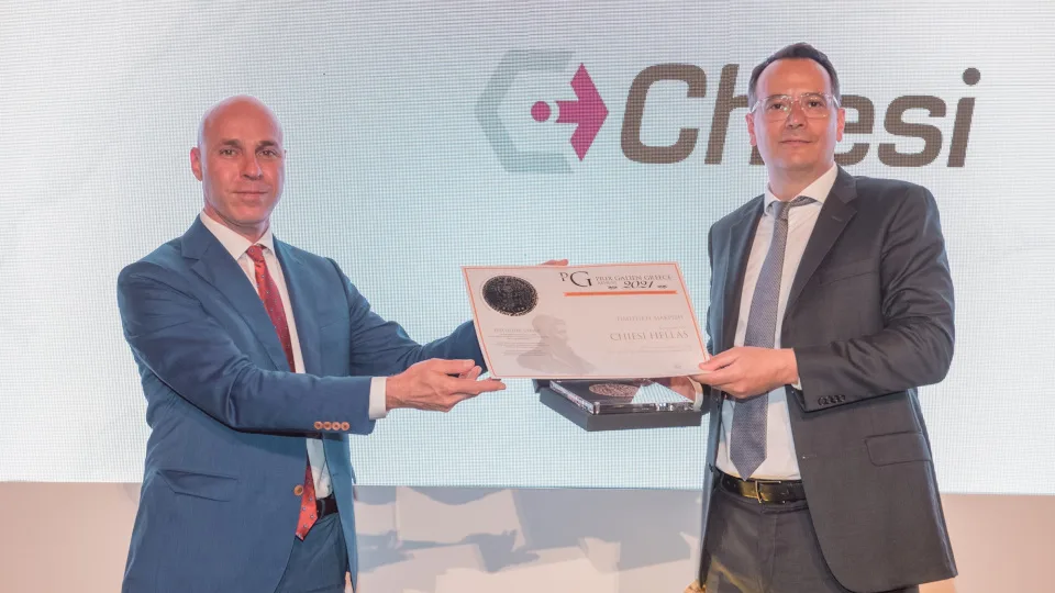 Chiesi Hellas: Τιμητική διάκριση στα Prix Galien Awards